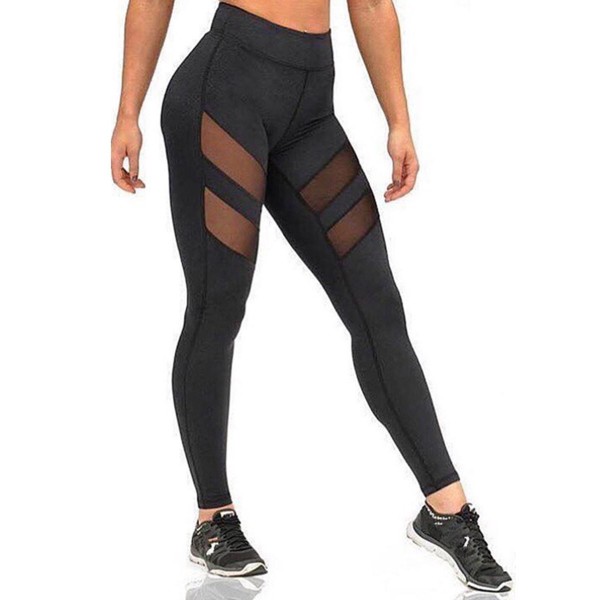 See-Through Solid Color Skinny Leggings