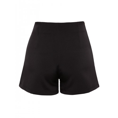 Tie Waist Scallop Edge Women's Shorts