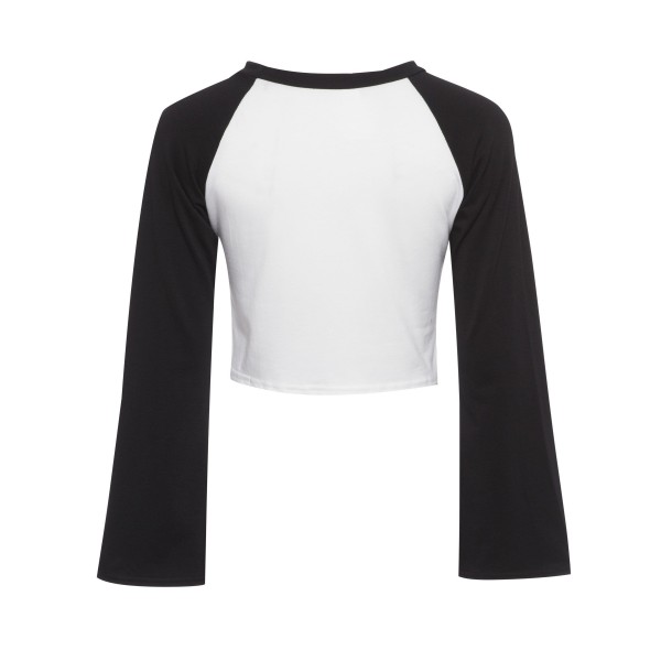 Bell Sleeve Color Block A...