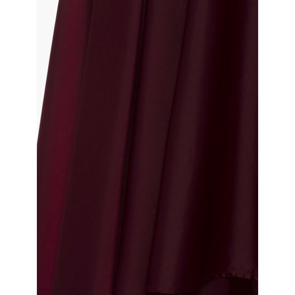 Pleated High Waisted Maxi Skirt