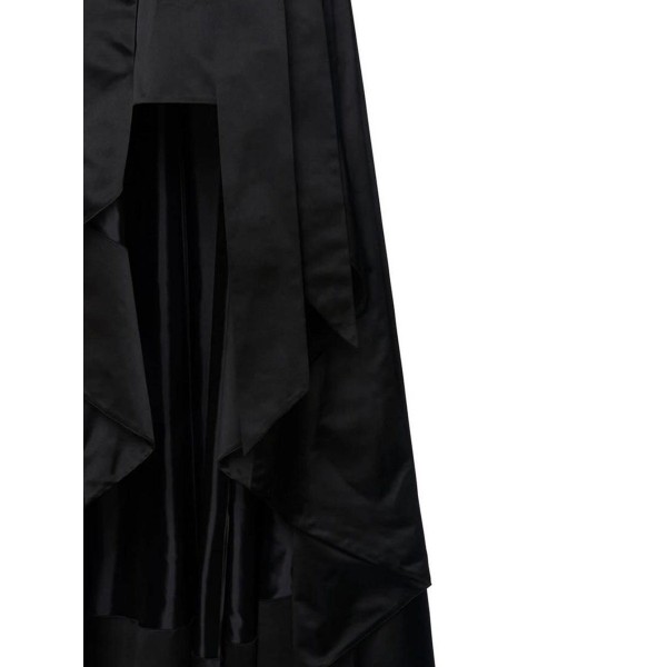 Ankle-Length Asymmetrical Plain Spring Women's Skirt